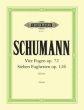Schumann 4 Fugen Op.72 & 7 Fughetten Op.126 Klavier