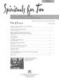 Shafferman Spirituals for Two for any Voice Combination (Book Only) (Jubilate Music Group)