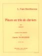 Beethoven Pieces en Trio de Claviers pour Orgue (Annotations, Phrae et Registration de Charles Tournemire)