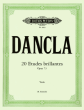 Dancla 20 Etudes Brillantes Op.73 version for Viola