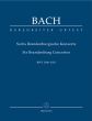 Bach 6 Brandenburgische Konzerte BWV 1046 - 1051 Stuy Score (Edited by Heinrich Besseler)