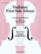 Violinist's First Solo Album Vol. 2 Violin and Piano (selected by George Perlman)