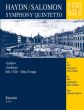Symphony Quintetto after Hob.I:104 D-major (London) (Flute-Str.Quartet-Piano ad lib.)
