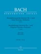 Bach Brandenburg Concerto no.1 + Original Sinfonia BWV 1046/BWV 1046a Partitur (Heinrich Besseler)