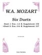 Mozart 6 Duets Op.75 Vol.2 2 Flutes