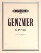 Genzmer Sonate Klarinette und Klavier (1997)