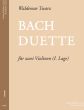 Bach Duette 2 Violinen (1. Lage) (Twarz)