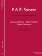 F.A.E. Sonate for Violin and Piano (edited by Joachim Draheim)