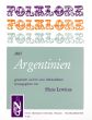 Album Folklore aus Argentinien fur 2 Altblockfoten (Herausgegeben von Hans Lewitus)