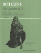 Buterne 4 Sonaten Op. 2 Vol. 1 Altblockflöte und Bc (Hugo Ruf)