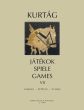 Kurtag Jatekok - Games Vol. 7 Piano (Diary entries, personal messages)