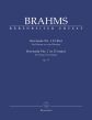 Brahms Serenade No.1 D-dur Op.11 for Piano 4 Hands (edited by Christian Kohn) (Barenreiter-Urtext)