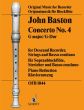 Baston Concerto No.4 G-dur Sopran-Blockflöte-Streicher-Bc KA