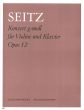 Seitz Schulerkonzert No. 3 g-moll Opus 12 Violine und Klavier