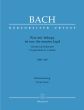 Bach J.S. Kantate BWV 208 Was mir behagt, ist nur die muntre Jagd Vocal Score (Gluckwunschkantate) (German)