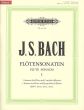 Bach J.S. Sonaten Vol.1 No.1 - 3 BWV 1031-1031-1032 fir Flöte und Bc (Hampe/Eberth) (Peters Urtext)