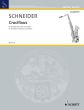 Schneider Crucifixus 4 Saxophones (SATB-Organ) (Score/Parts)