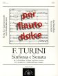 Turini Sinfonia e Sonata 2 Violins or Descant Recorders and BC (Score/Parts) (edited by Franz Müller-Busch)