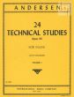 24 Technical Studies Op.63 Vol.1 Flute solo