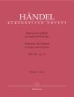 Handel Concerto g-moll Op.4 No.1 HWV 289 Orgel-Orch Partitur