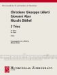3 Trios 3 Flöten (C.G. Lidarti, G. Aber und N. Dothel) (Part./Stimmen) (Nikolaus Delius)
