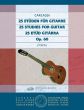 Carcassi 25 Studies Op.60 for Guitar (Edited by Zoltan Tokos)