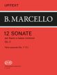Marcello 12 Sonatas Op.2 Vol.2 No.7 - 12 for Flute and Bc