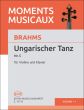 Brahms Hungarian Dance No.5 Violin and Piano (Györgyi Repassy)
