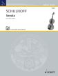 Schulhoff Sonate Op.7 (1913) Violin-Piano