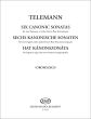 Telemann 6 Canonic Sonatas 2 Bassoons (transcr. by Ottó Oromszegi)