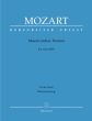 Mozart Misericordias Domini KV 222 (205a) (SATB- 2 Vi.- Va.-Bc) (Vocal Score) (Barenreiter)