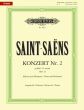 Saint-Saens Concerto No.2 g-minor Op.22 Piano and Orchestra (piano reduction) (edited by Klaus Burmeister)