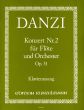 Danzi Konzert No. 2 d-moll Op. 31 Flote und Orchester (Klavierauszug) (Hans-Dieter Förster)