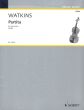 Watkins Partita Violin solo (2006)