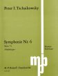 Tchaikovsky Symphony No.6 Op.74 "Pathetique" Full Score (Edited by Viktor Ekimowski) (Belaieff)