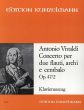Vivaldi Konzert C-dur Opus 47 No. 2 2 Flöten-Klavier (herausgegeben von Pal Gombas)