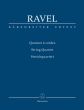 Ravel String Quartet (2 Vi.-Va.-Vc.) Study Score (Edited by Juliette Appold) (Barenreiter-Urtext)