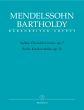 Mendelssohn Klavierstucke Op. 7 & Op. 72 (edited by Holger M.Stuwe)
