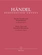 Handel Duets-Trios and Ensemble Movements from Handel's Operas for (2 - 3 Voices and Bc (ital.) (edited by Donald Burrows)