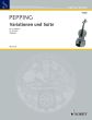 Pepping Variations and Suite 2 Violins (Doflein) (Grade 3 - 4) (Playing Score)