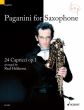 Paganini for Saxophone 24 Capricci Op.1