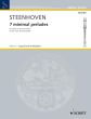 Steenhoven 7 Minimal Preludes Treble (or Tenor) Recorder solo