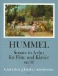 Hummel Sonate A-dur Op. 62 Flute and Piano (edited by Yvonne Morgan)