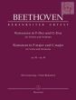 2 Romances Op.40 F-major and Op.50 G-major Violin and Piano