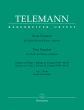Telemann 2 Sonatas D-dur TWV 41:D9 & G-Dur TWV 41:G9 (Essercizii Musici) Flote und Basso Continuo (edited by Klaus Hofmann) (Barenreiter-Urtext)
