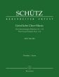 Schutz Geistliche Chor-Music (5-Stimmige Motette No.1 - 12) (SWV 369 - 380) (Score) (germ.) (Edited by Werner Breig) (Barenreiter-Urtext)