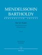 Mendelssohn Psalm 42 Op.42 'Wie der Hirsch schreit nach frischem Wasser (Soli STTBB-Chor SATB-Orch.) Klavier Auszug (Barenreiter-Urtext)