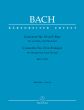 Bach Concerto No.2 E-major BWV 1053 Harpsichord- Strings (Full Score) (edited by Werner Breig)
