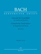 Bach Concerto No.1 d-minor BWV 1052 (Harpsichord- Strings) (Full Score) (edited by Werner Breig) (Barenreiter-Urtext)