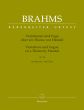 Brahms Variations and Fugue on a theme by Handel Op.24 for Piano (edited by Christian Kohn) (Barenreiter-Urtext)